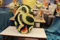 Converted water melon into dragons egg