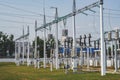 Converters Equipment Substation, High Voltage Power Line