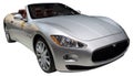 Convertible car isolated Royalty Free Stock Photo