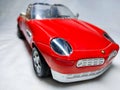 Convertible Red Car front View Royalty Free Stock Photo