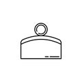 convex icon. Element of physics science for mobile concept and web apps icon. Thin line icon for website design and development,