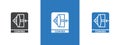 convex icon thin line illustration