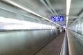 Conveyor belt in the airport of Rome