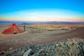 Conveyor belt and stockpile