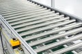 The conveyor chain, and conveyor belt on production line set up in clean room area