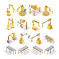 Conveyor Machines Isometric Set