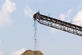 Conveyor in Quarry, Horizontal Royalty Free Stock Photo