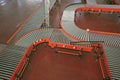 Conveyor System Aerial View Royalty Free Stock Photo
