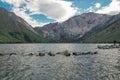 Convict Lake in the Eastern Sierra Nevada mountains, California, Royalty Free Stock Photo