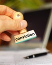 Conviction Royalty Free Stock Photo