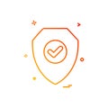 Convocation icon design vector