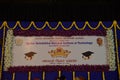 Convocation in the SVNIT Surat Royalty Free Stock Photo