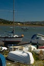 Conwy Bay harbor Royalty Free Stock Photo