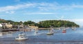 Conwy bay in Wales Royalty Free Stock Photo