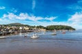 Conwy bay in Wales Royalty Free Stock Photo