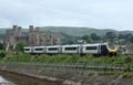 Conwy Castle , Avanti West Coast voyager train