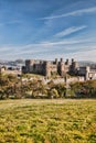 Conwy Castle in Wales, United Kingdom, series of Walesh castles