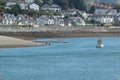 Conwy river at Pont Fawr, Deganwy, North Wales