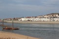 Conwy river at Pont Fawr, Deganwy, North Wales