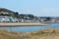 Conwy river at Pont Fawr, Deganwy, North Wales