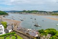 Conwy Quayside, Wales Royalty Free Stock Photo