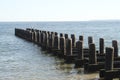 Cony island beach in the summer day