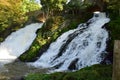 wild waterfalls Cascade de Coo Royalty Free Stock Photo