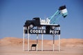 Coober Pedy Opal Blower Royalty Free Stock Photo