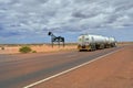 Australia, Coober Pedy, Traffic Royalty Free Stock Photo