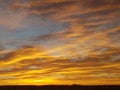 Coober pedy Sun set and opals South Australia mining town Royalty Free Stock Photo