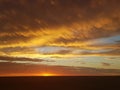 Coober pedy Sun set and opals South Australia mining town Royalty Free Stock Photo