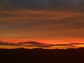 Coober pedy Sun set and opals South Australia mining town Royalty Free Stock Photo