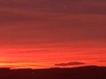 Coober pedy Sun set and opals South Australia mining town Royalty Free Stock Photo