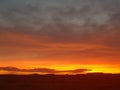 Coober pedy Sun set and opals South Australia mining town Royalty Free Stock Photo