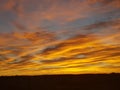 Coober pedy Sun set and opals South Australia mining town Royalty Free Stock Photo