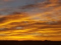 Coober pedy Sun set and opals South Australia mining town Royalty Free Stock Photo