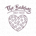 Coockie of bakery food design