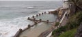 Coogee Beach - Old rock pools at Coogee Beach, Sydney NSW Australia