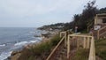 Coogee Beach - Panoramic view of Coogee foreshore, Coogee, NSW, Australia