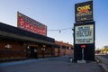 The Cook County Saloon is an old-style bar in the Western style, serving food, music and entertainment. Edmonton, Alberta, Canada