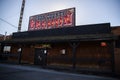 The Cook County Saloon is an old-style bar in the Western style, serving food, music and entertainment. Edmonton, Alberta, Canada