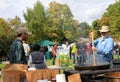 The Cook at Festival Royalty Free Stock Photo