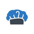 Cook glyph color icon