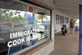 Cook Islands Immigration office in Avarua Royalty Free Stock Photo