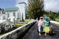 Cook Islands people pray at CICC church