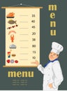 Cook and menu