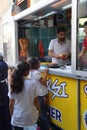 Cook sells doner kebab