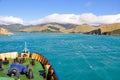 Cook Strait seen from the ferry (New Zealand)