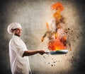 Cook troublemaker Royalty Free Stock Photo