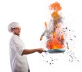 Cook troublemaker Royalty Free Stock Photo